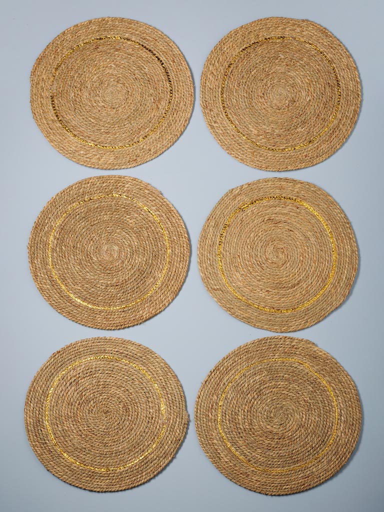S/6 sets de table Masaï - 6