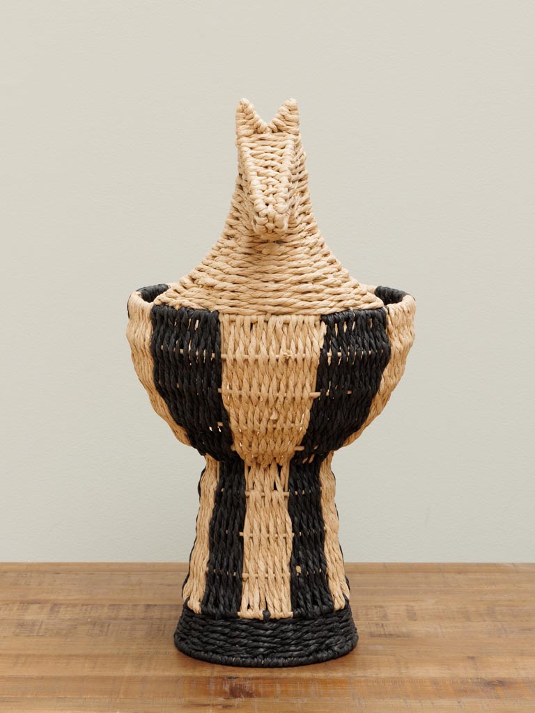 Small basket animal head - 3