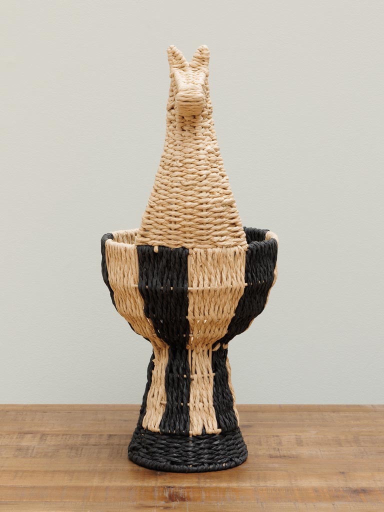 Large basket animal head - 3