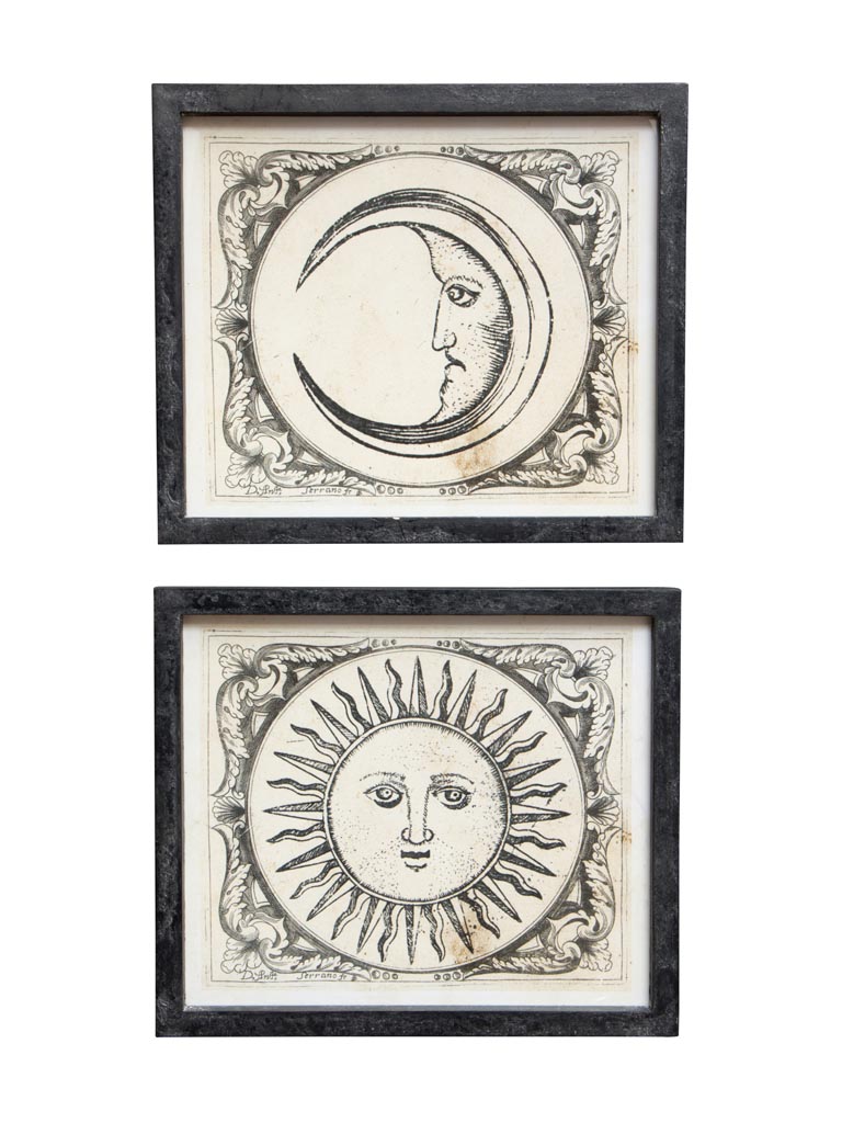 S/2 frame Sun & Moon - 2