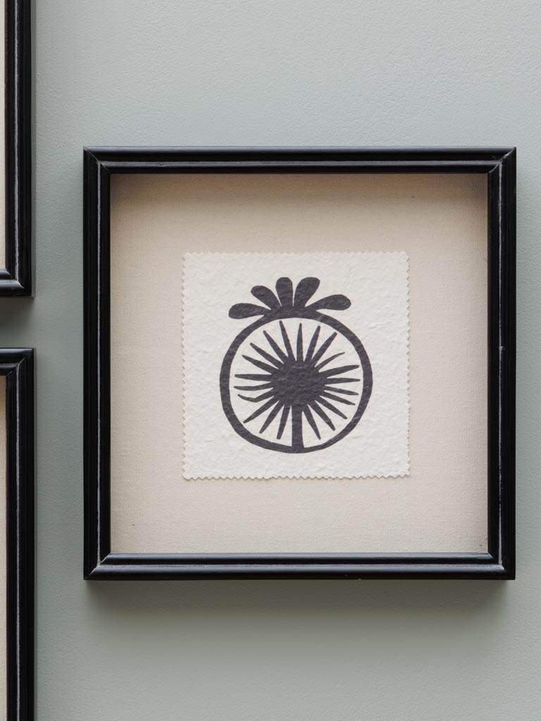 S/3 frames recycled paper Outrenoir - 3