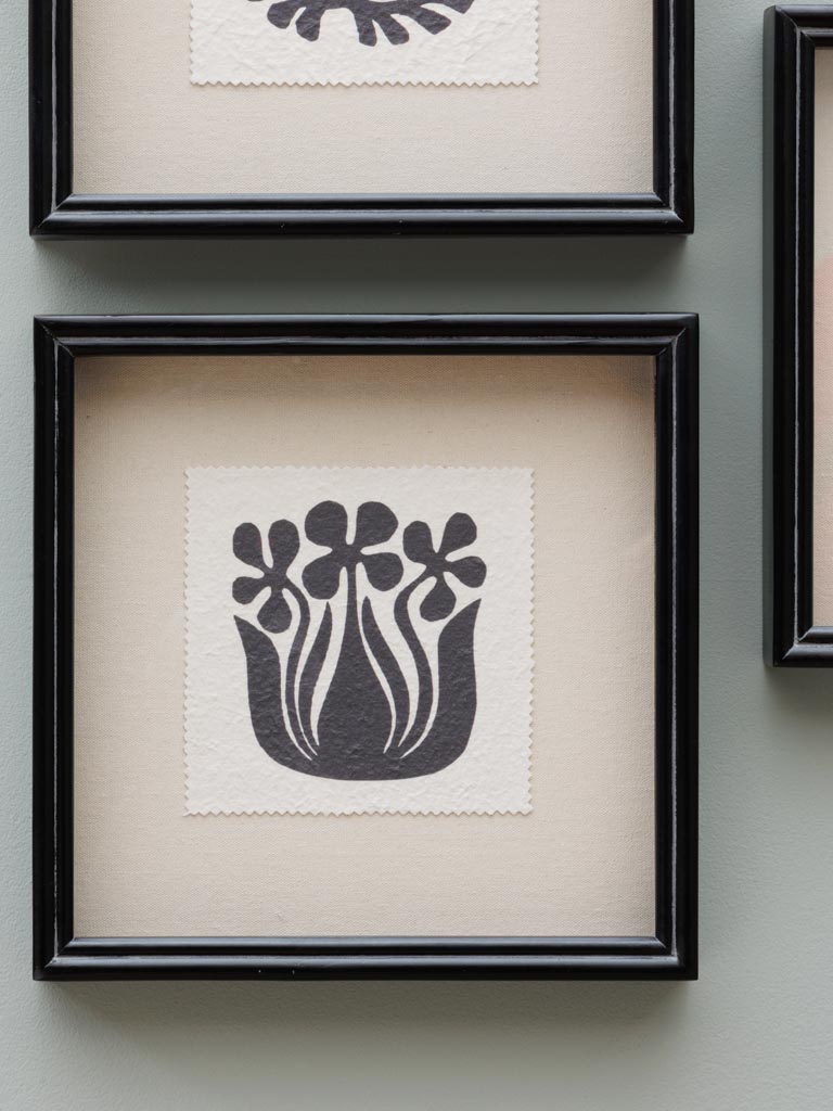 S/3 frames recycled paper Outrenoir - 5