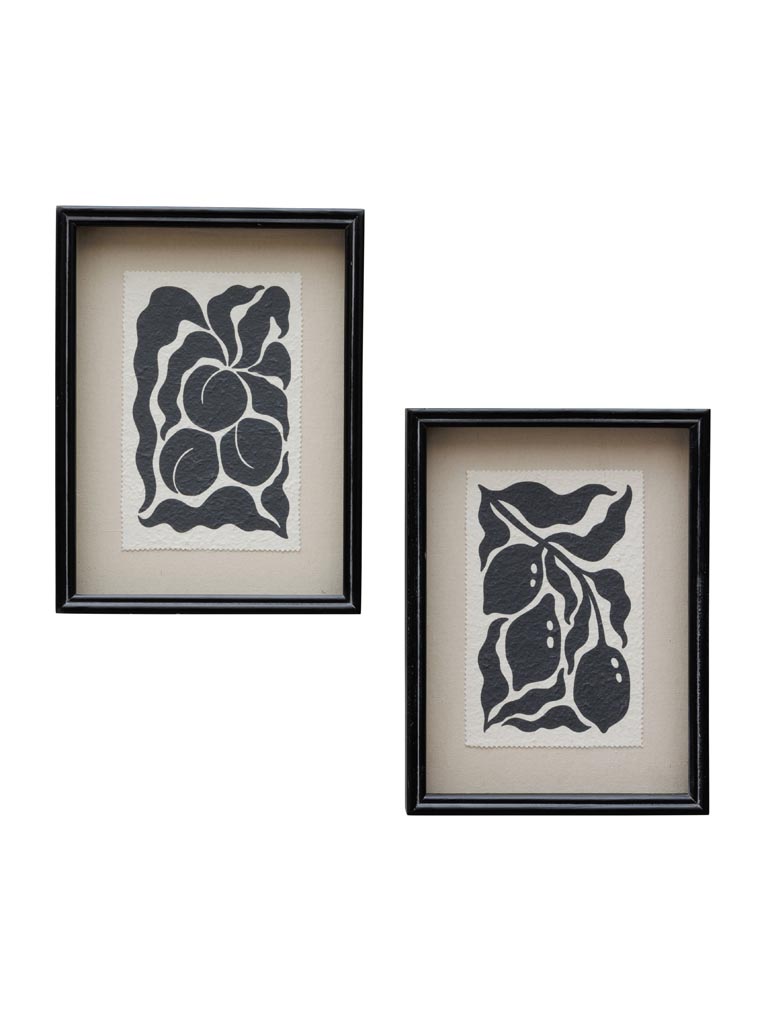 S/2 frames recycled paper Outrenoir - 2