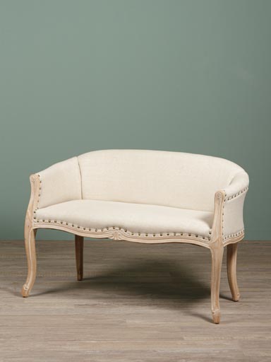 Bench with backrest Beaumont