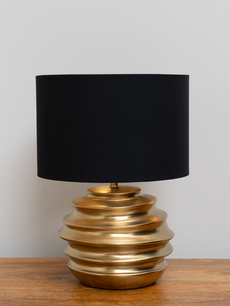 Table lamp gold Rings - 1