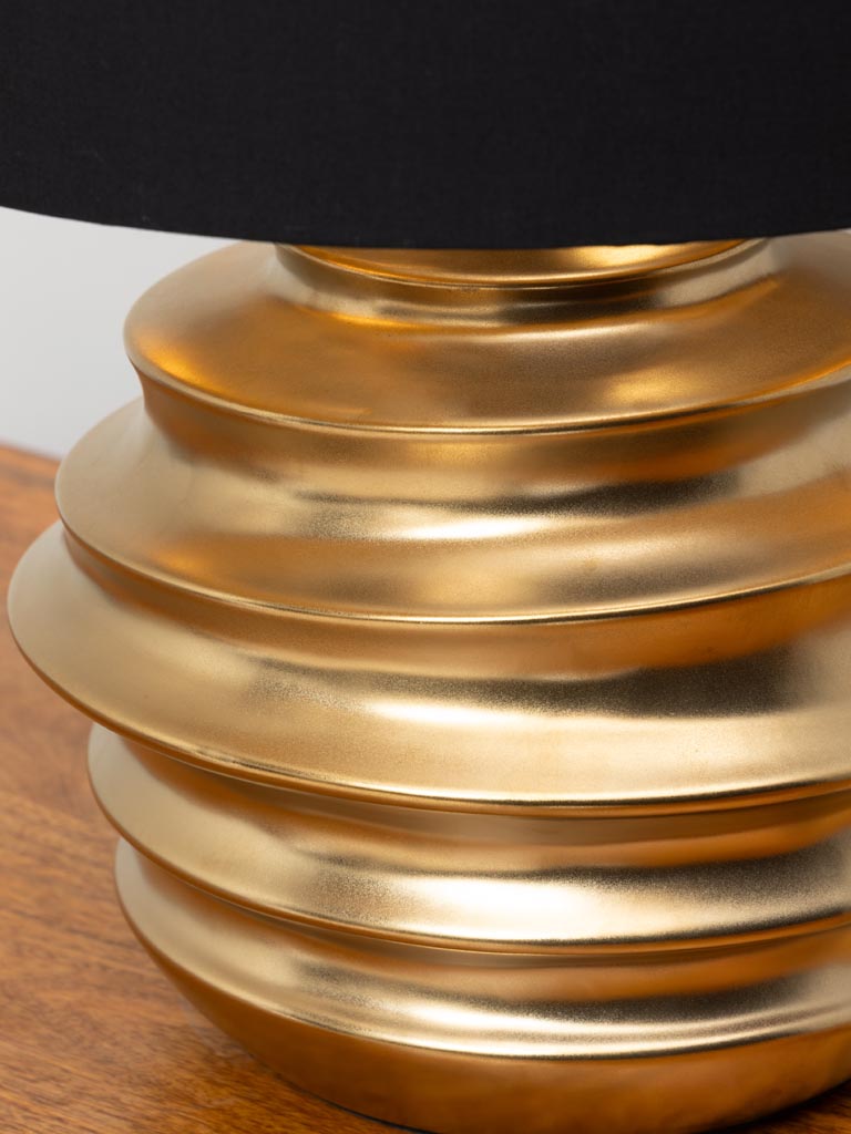 Table lamp golden Rings - 4