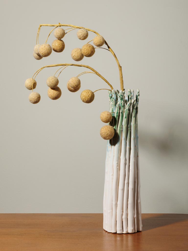 Bunch of asparagus vase - 4