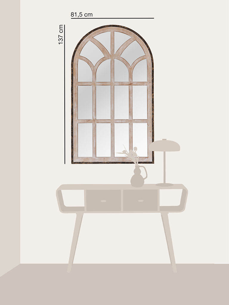 Miroir antique Finestra - 4