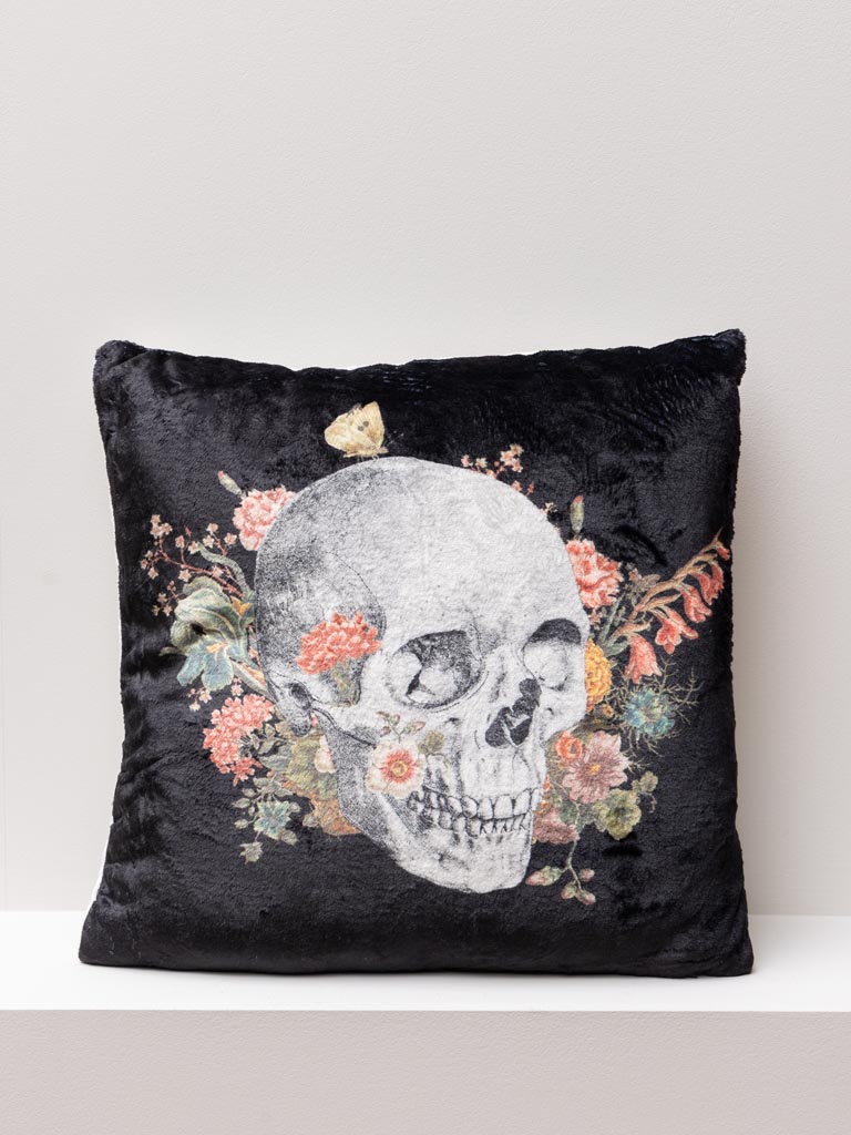 Coussin en flanelle Fleurs du mal - 3