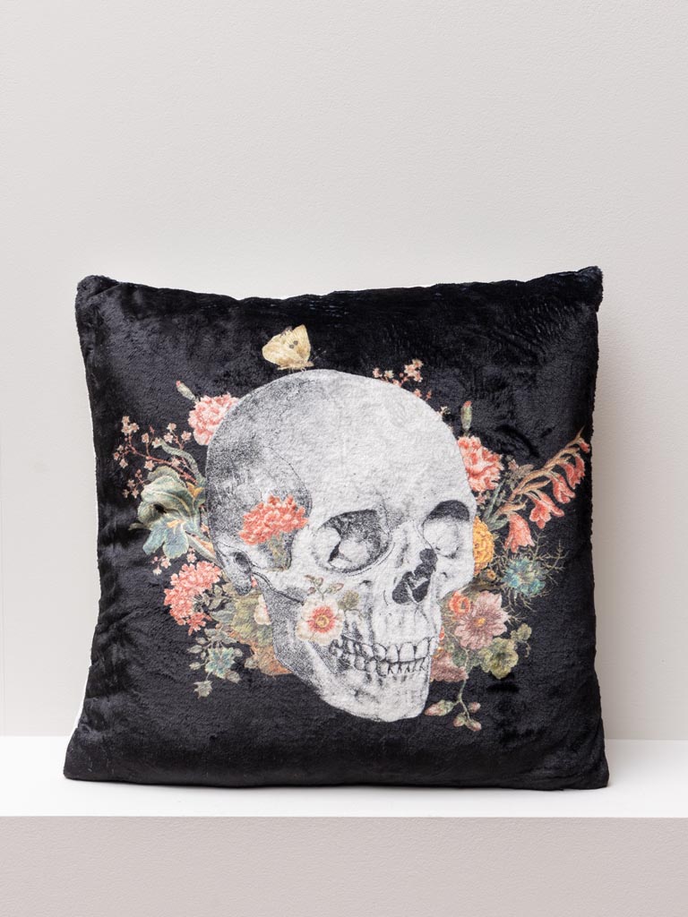 Coussin en flanelle Fleurs du mal - 5