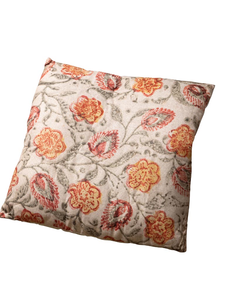 Coussin fleuri Célosie - 2