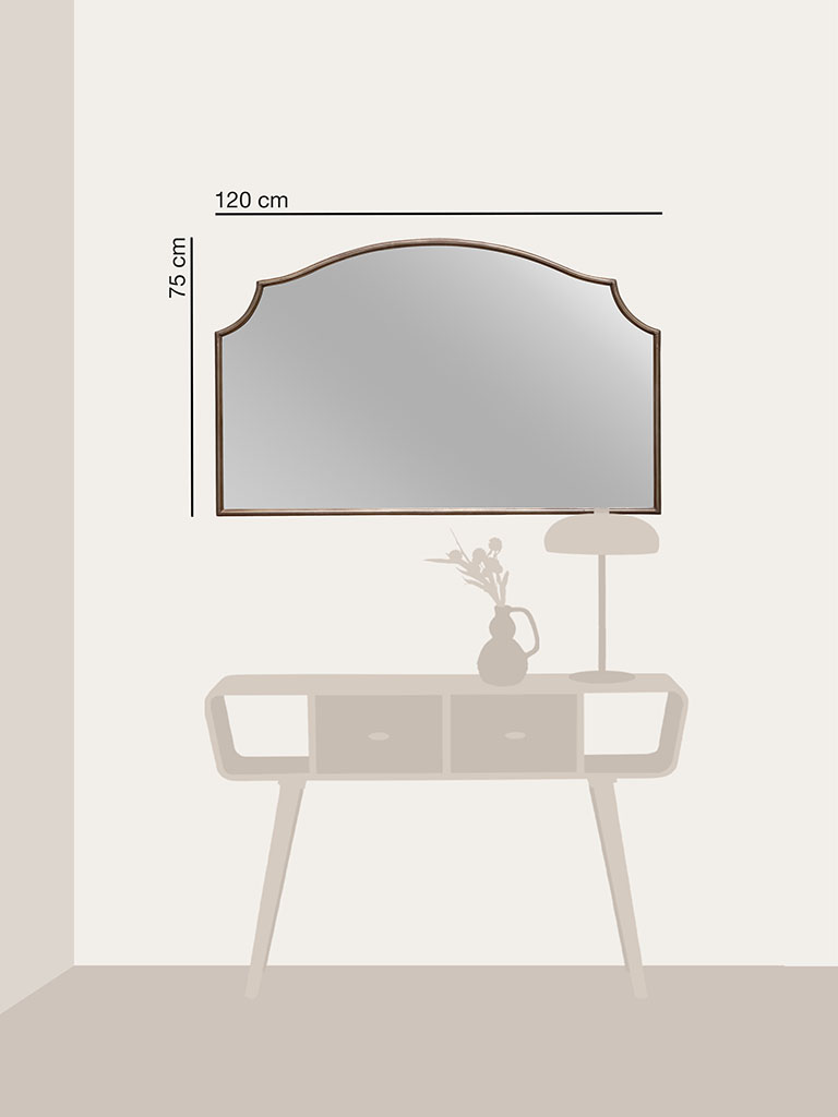 Mirror golden frame Antica - 4