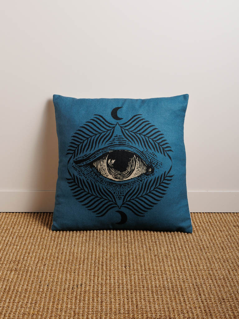 Blue cushion with eye Mystic - 1