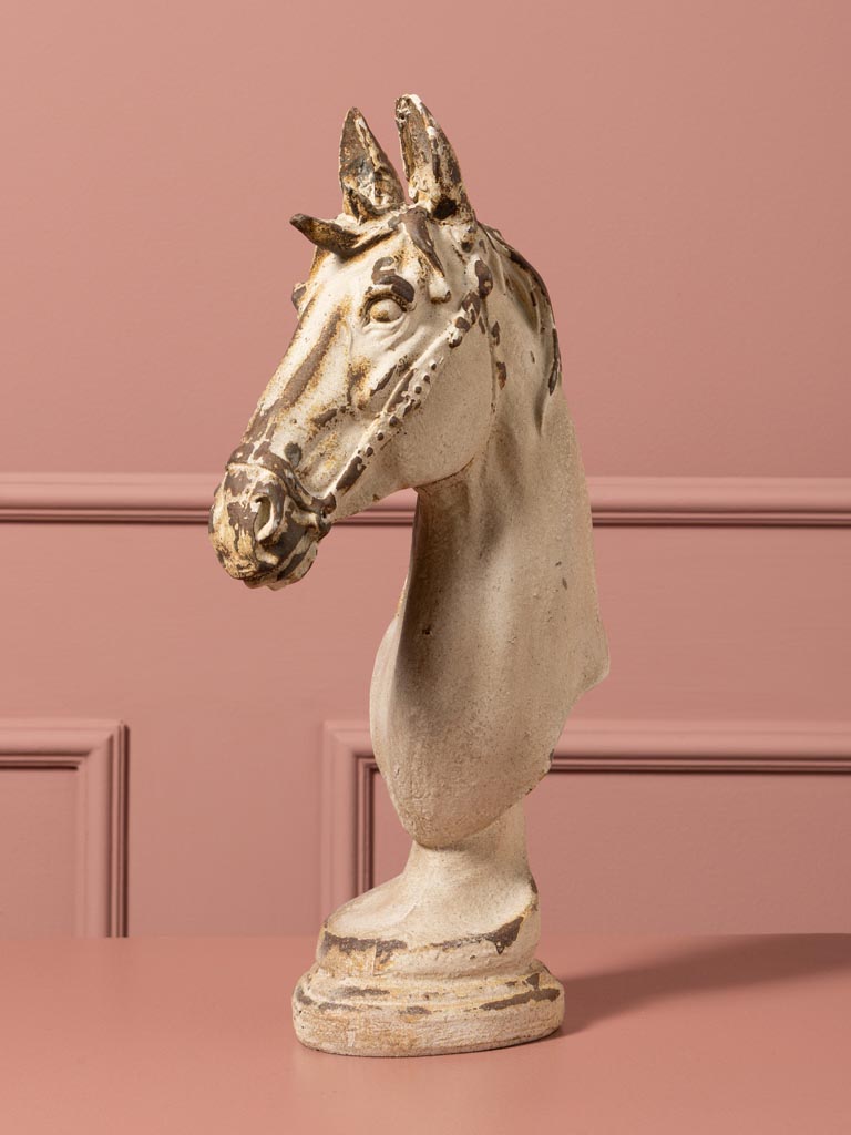 Sculpture tête de cheval - 3