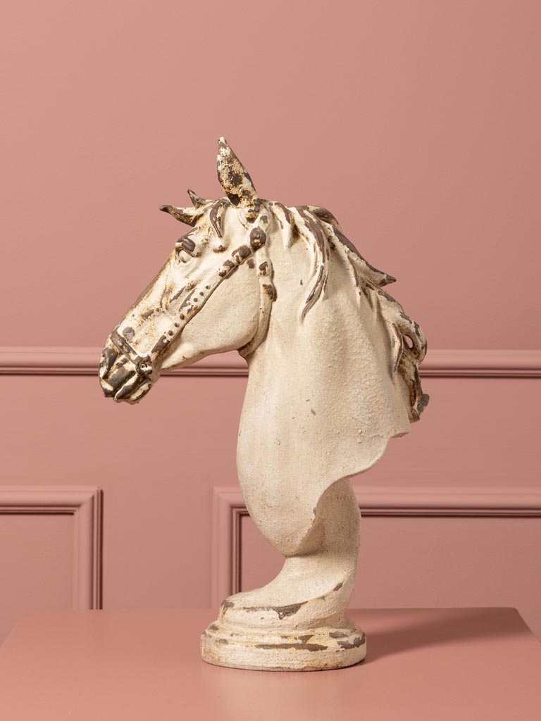 Sculpture tête de cheval - 5