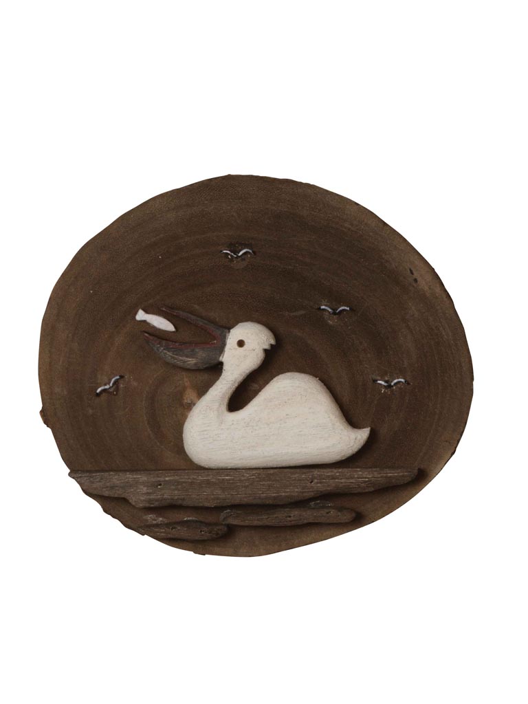Wall decor with pelican - 2