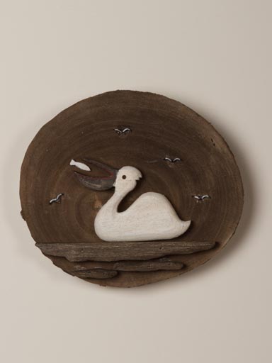 Wall decor with pelican