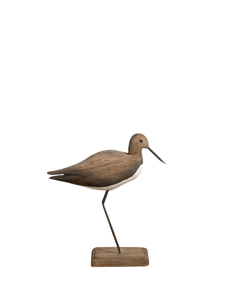 Woodcock bird on wooden base - 2