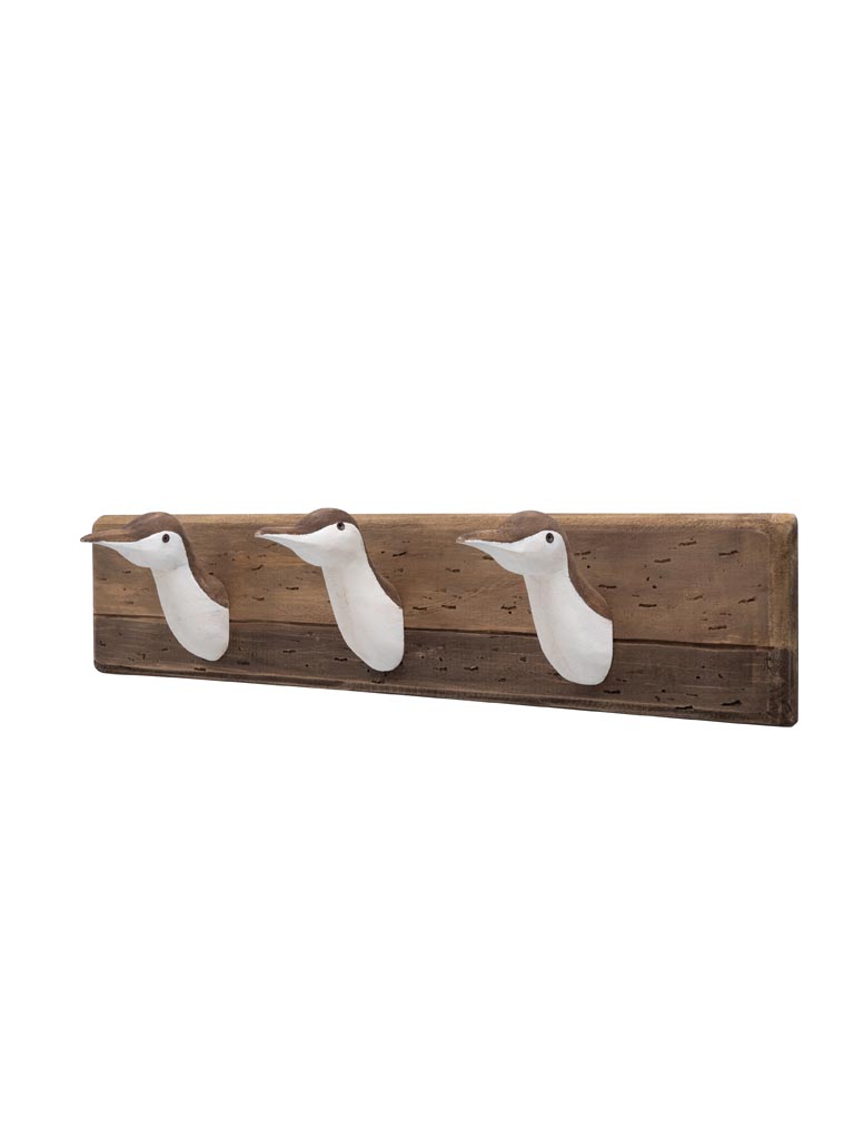 Coat rack 3 birdheads hooks - 2