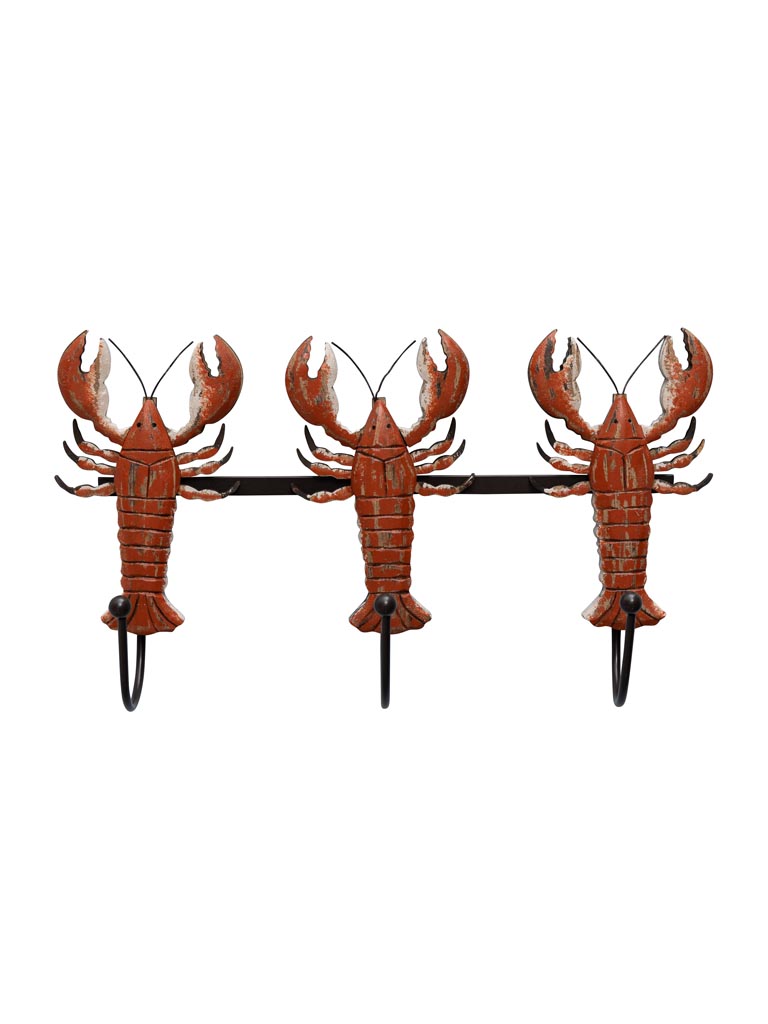 Petit porte manteau homards - 2