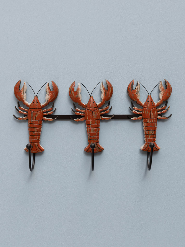 Small coat holder with lobsters - 1