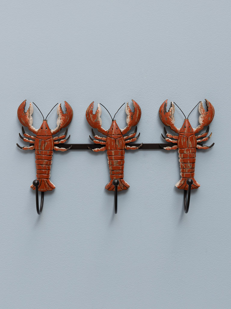 Petit porte manteau homards - 1
