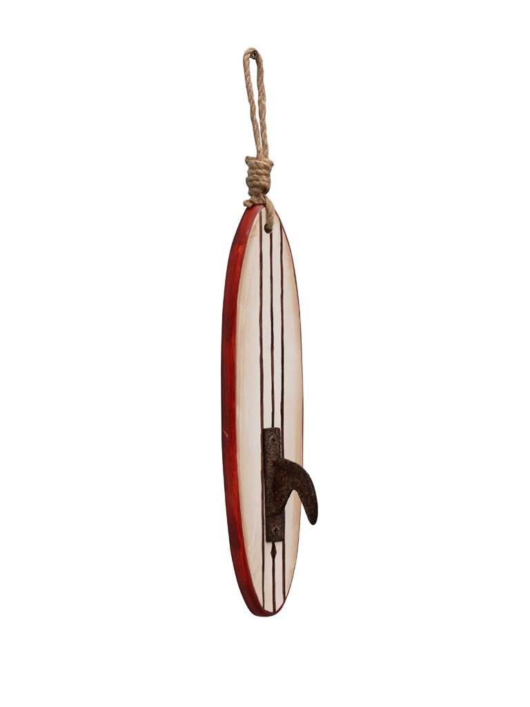 Hanging vintage surf with red edges - 2