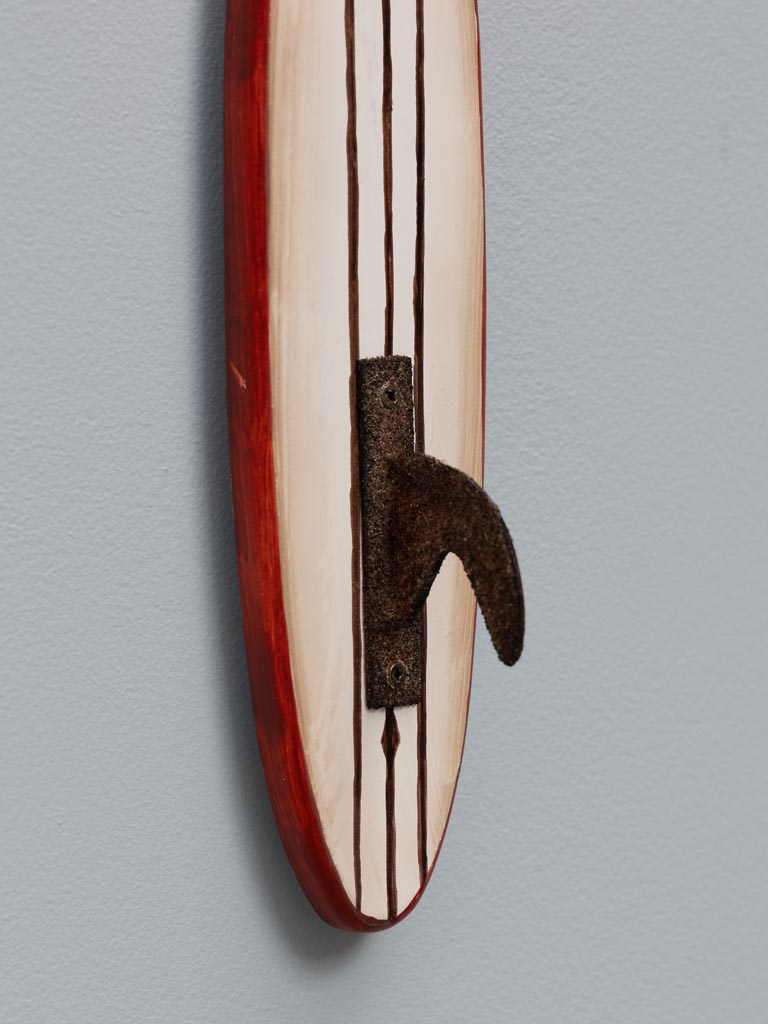 Hanging vintage surf with red edges - 4