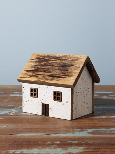 Small box white fisherman house