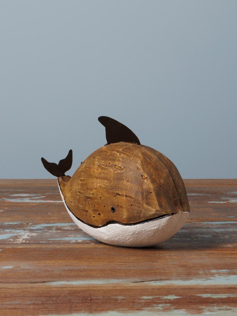 Two-tone round fish - 4