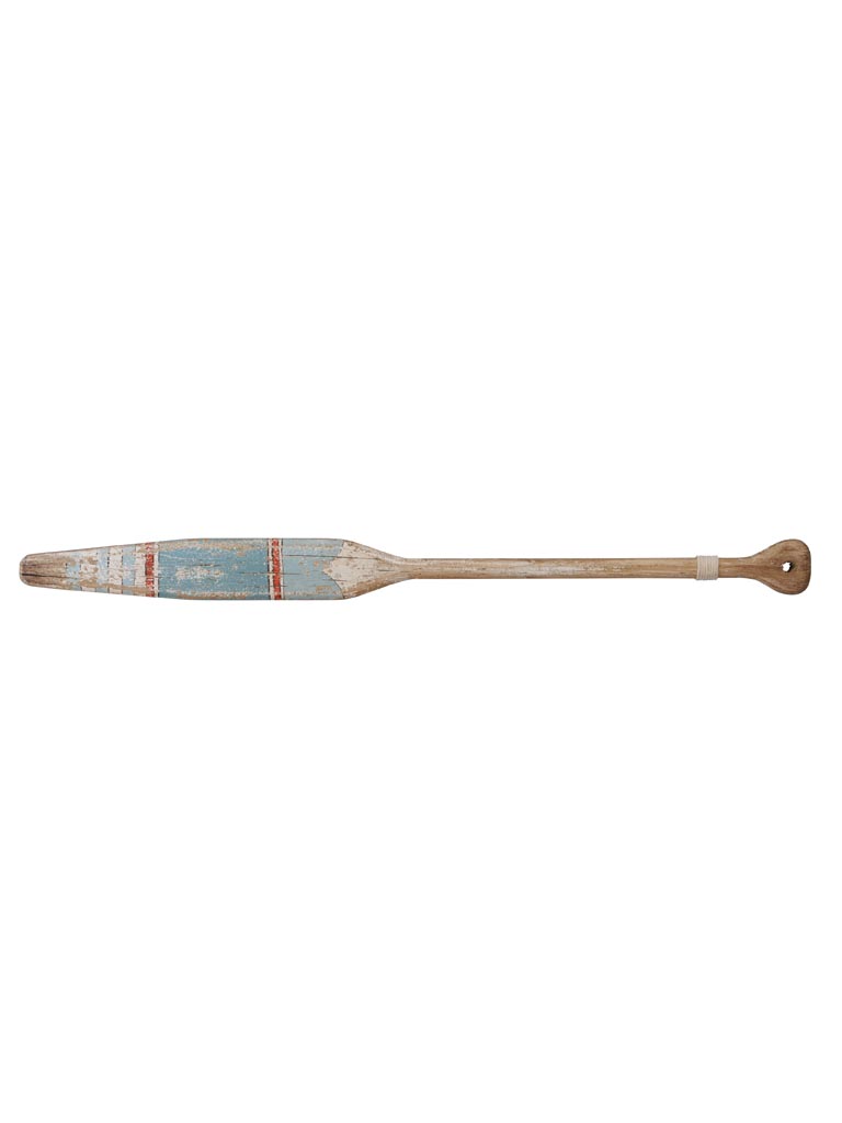 Light blue paddle wall deco - 2