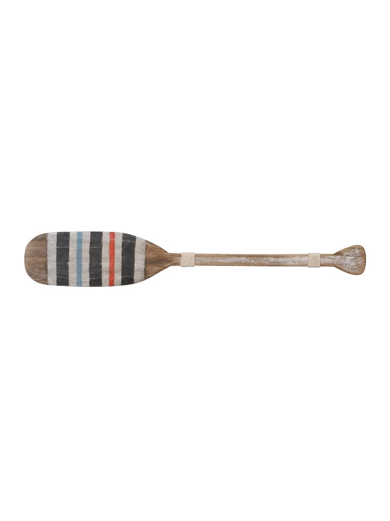 Stripped paddle wall deco - 2