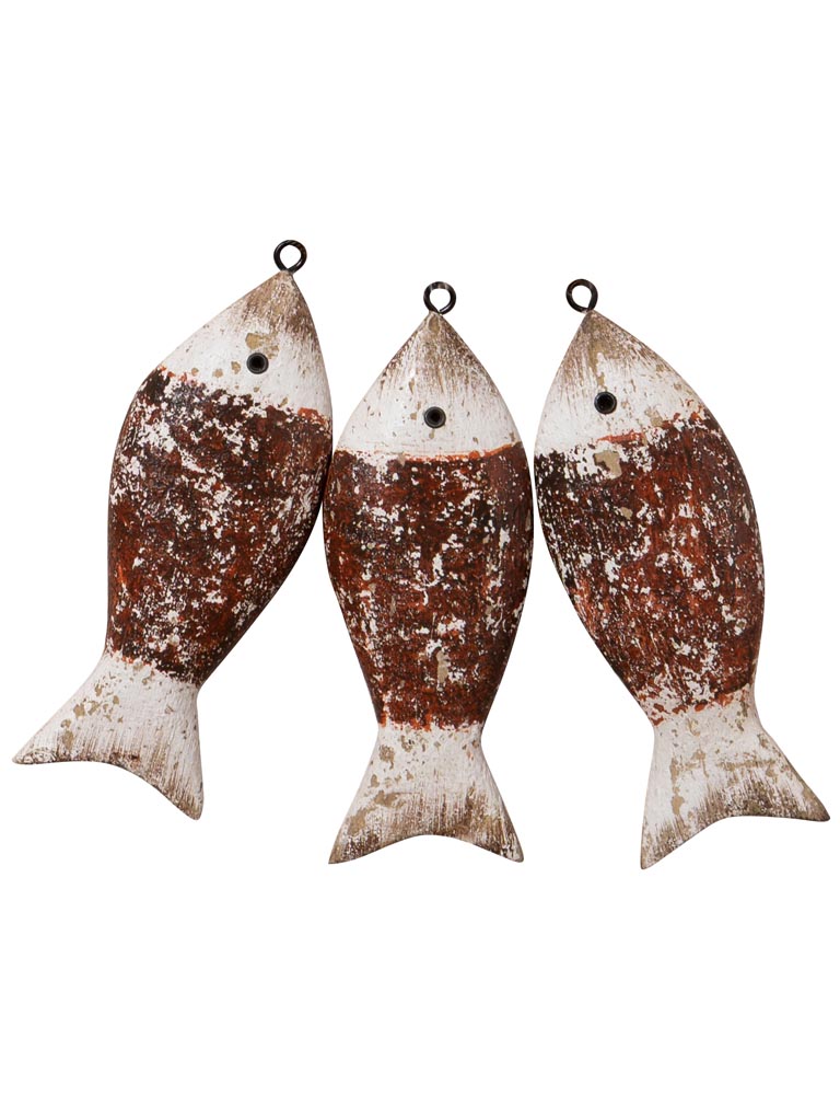 Suspension 3 poissons rouges - 2