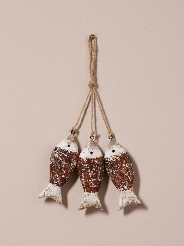 Suspension 3 poissons rouges - 1