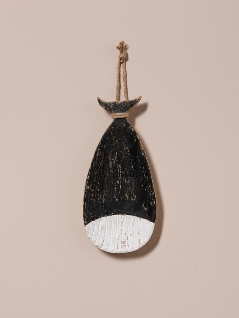 S/2 trinket tray black fish - 5