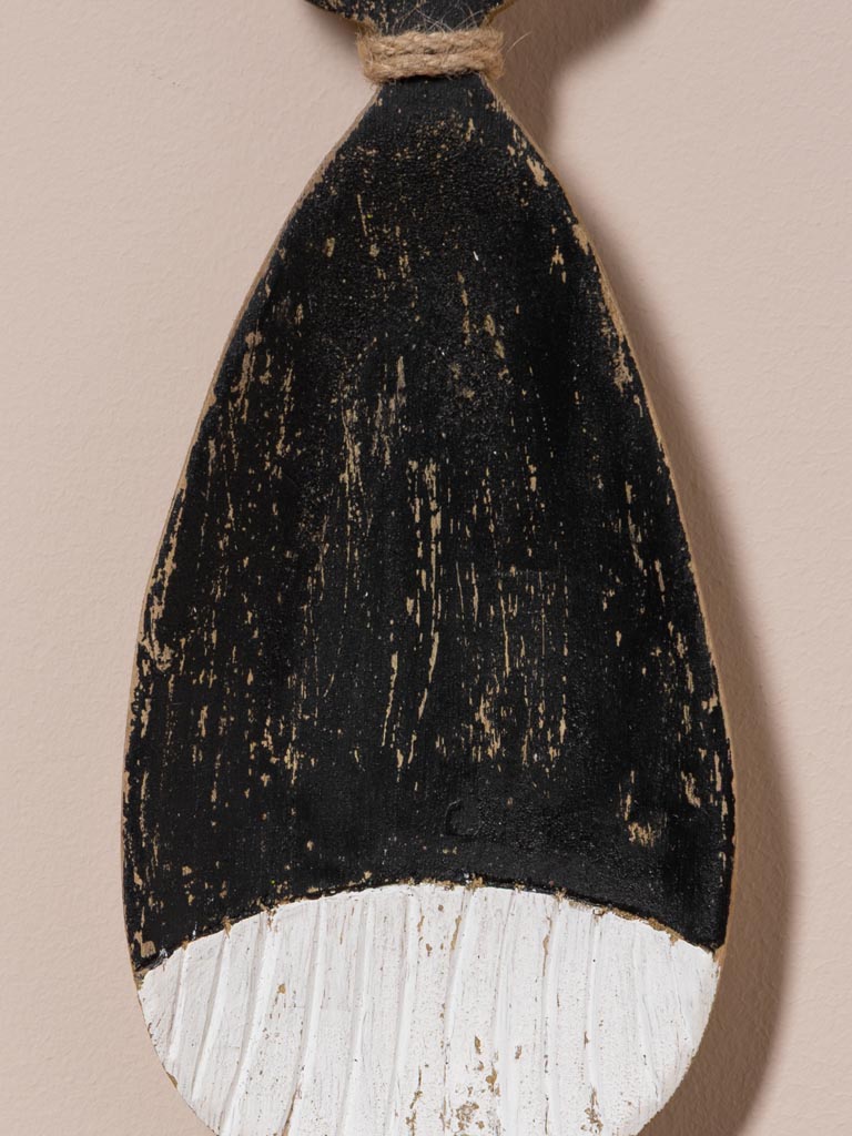 S/2 trinket tray black fish - 7