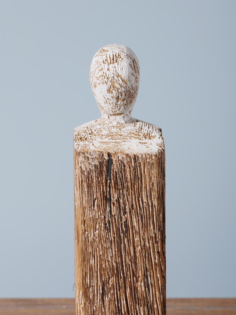 S/3 statuettes en bois Humanité - 10