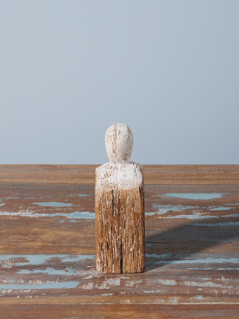 S/3 statuettes en bois Humanité - 9