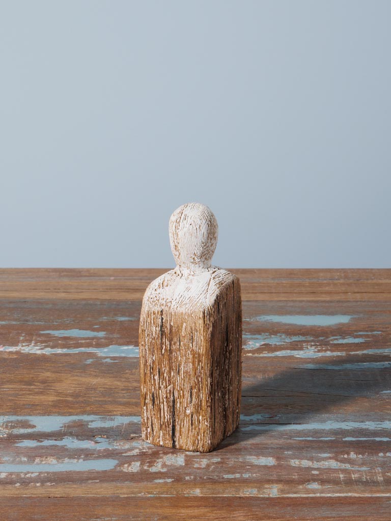 S/3 statuettes en bois Humanité - 7