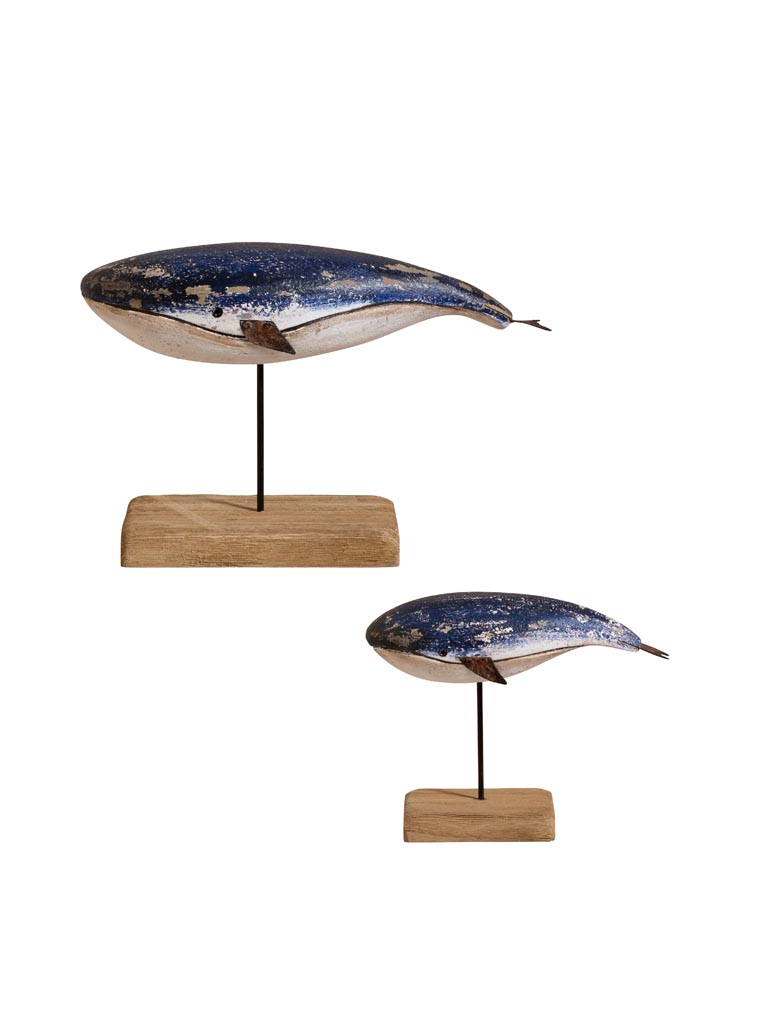 S/2 whales on stand - 2