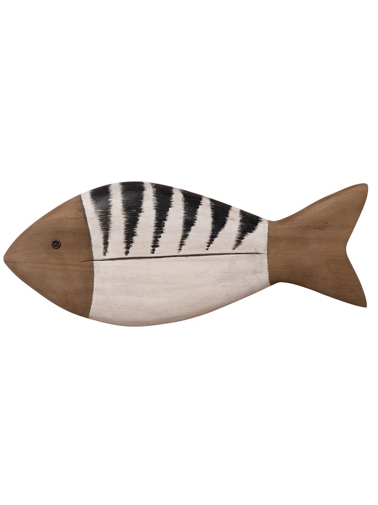 Wall decor black & white fish Atlantic - 2