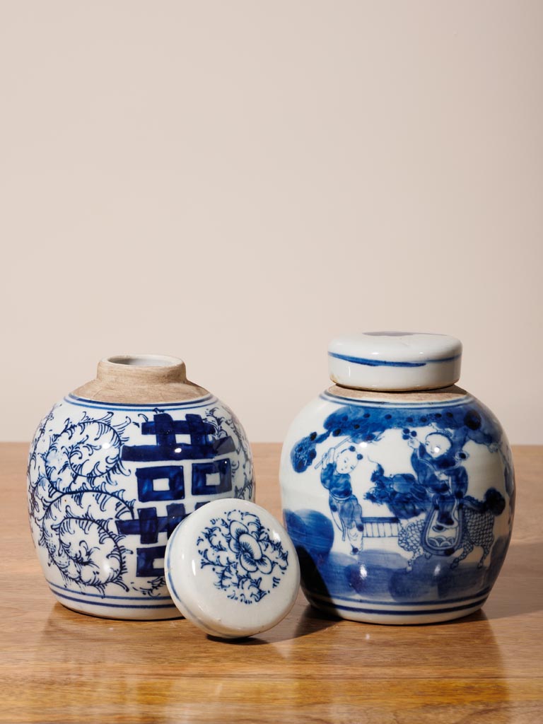 Chinese ceramic urn symbol - 3