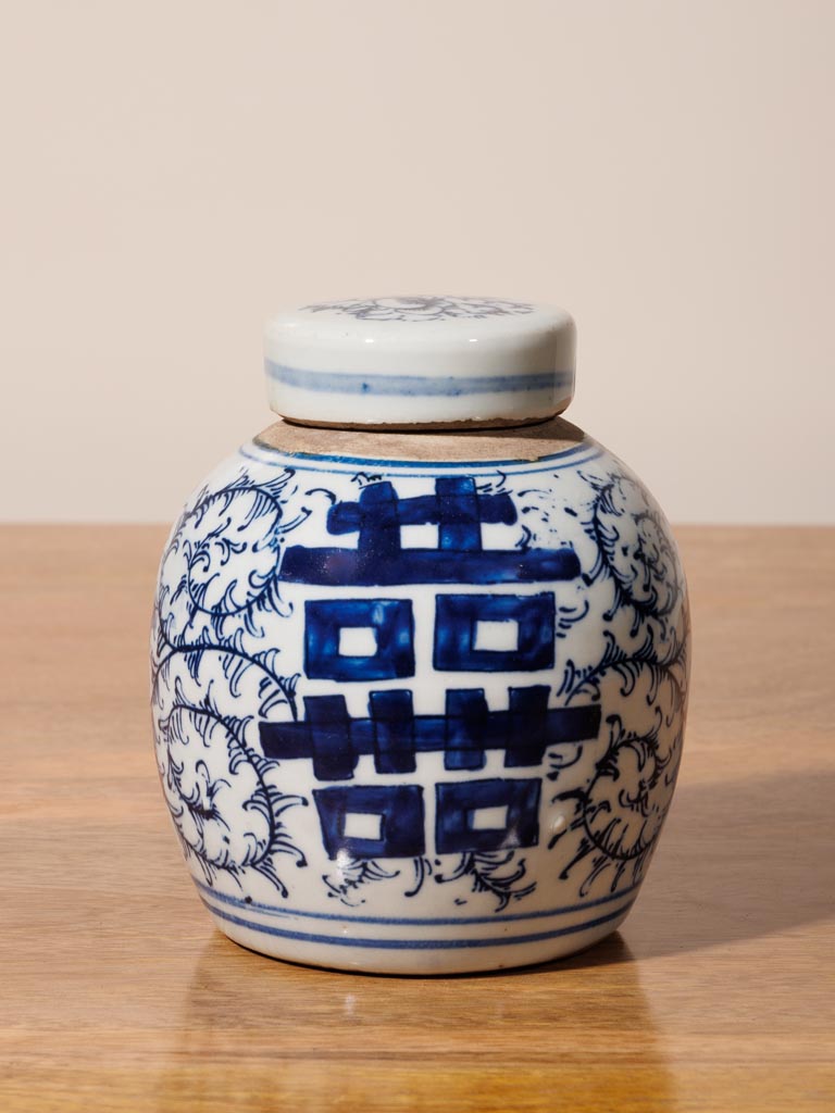 Chinese ceramic urn symbol - 6