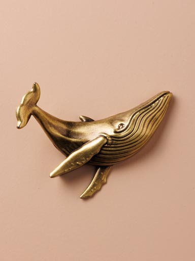 Metal whale hook