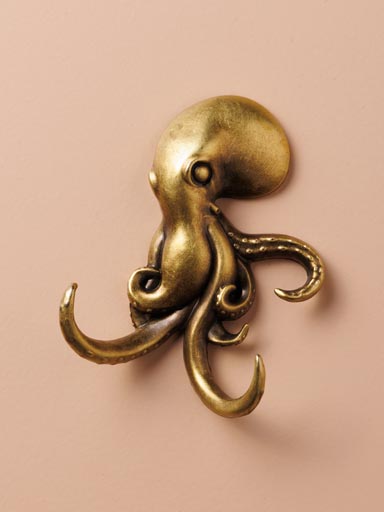 Crochet métal octopus