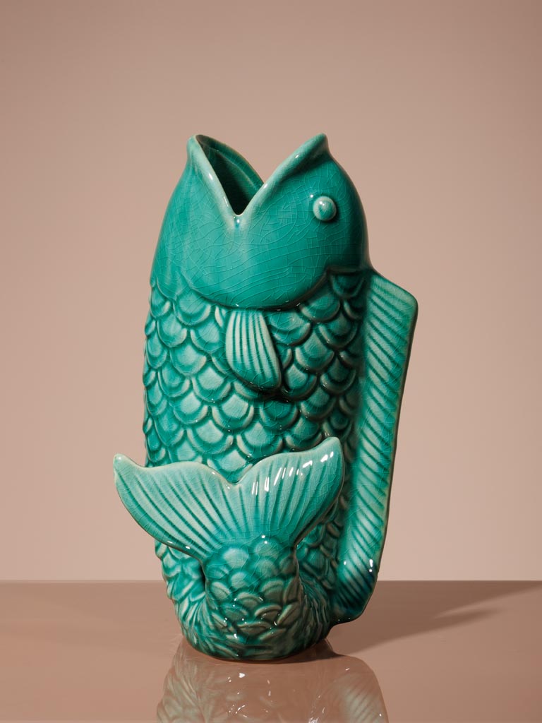 Ceramic fish vase - 6