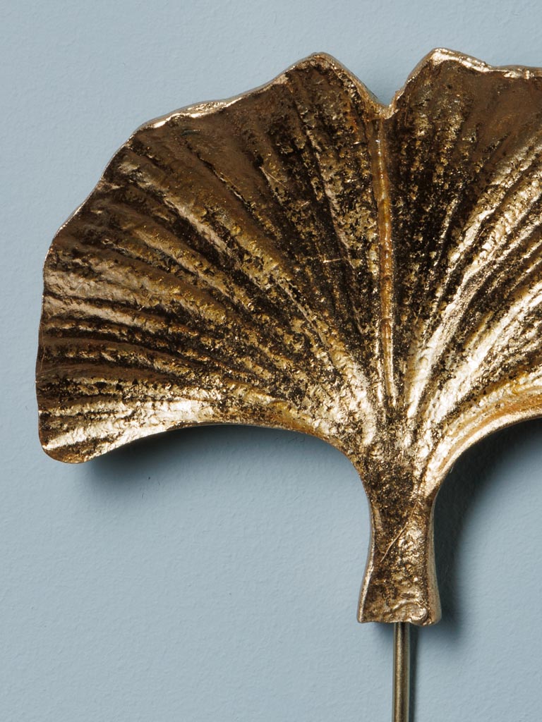 Godlen hook ginkgo leaf - 4