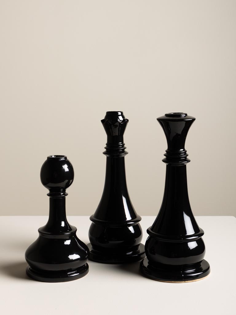 Ceramic candlestick Queen - 4