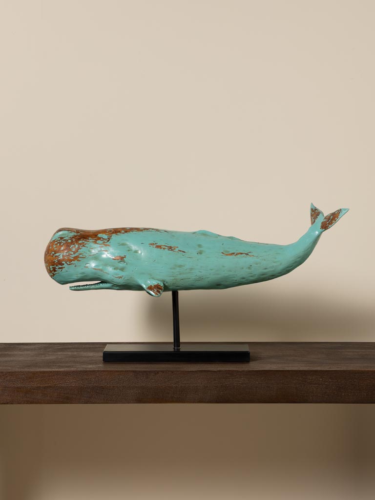Ocean whale on stand - 1