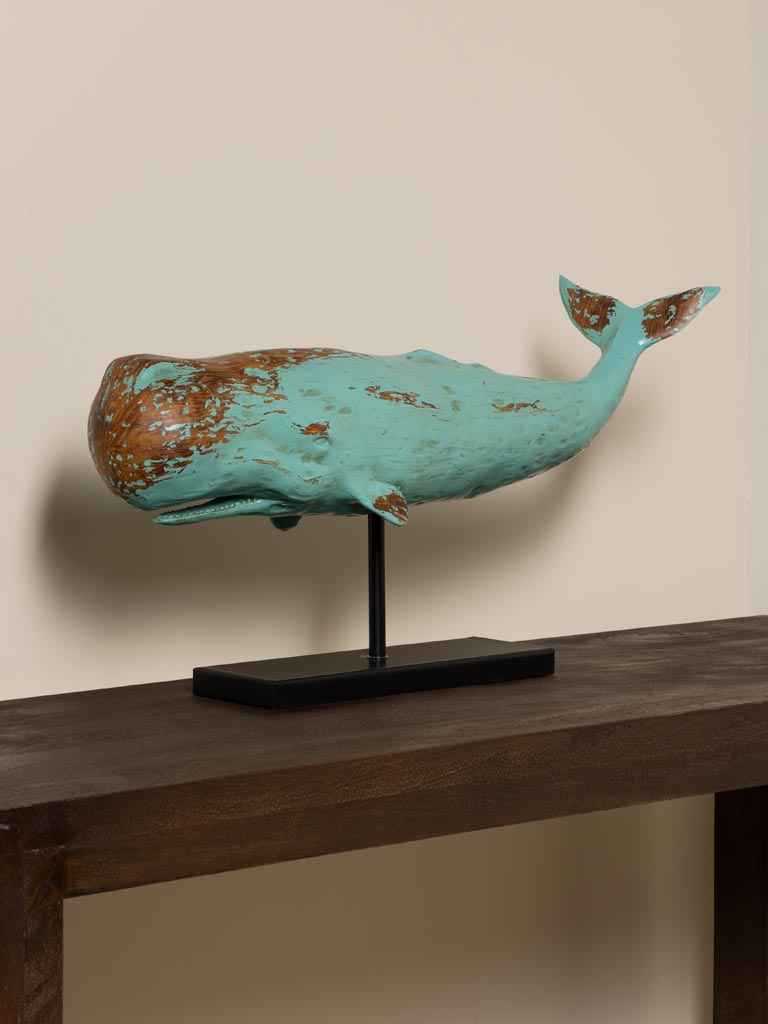 Ocean whale on stand - 5